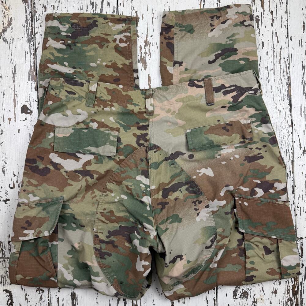 Army Combat Uniform Trouser unisex large-long, cargo pockets, reinforced knee - Picture 7 of 11
